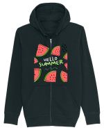 HELLO SUMMER Hanorac cu fermoar Unisex Connector
