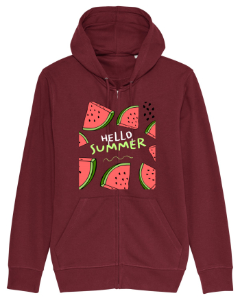 HELLO SUMMER Burgundy