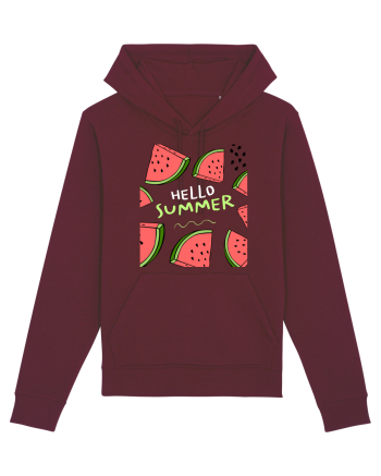 HELLO SUMMER Burgundy