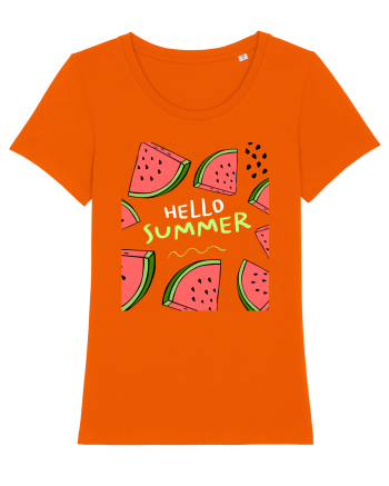 HELLO SUMMER Bright Orange