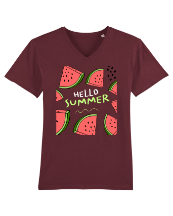 HELLO SUMMER Burgundy