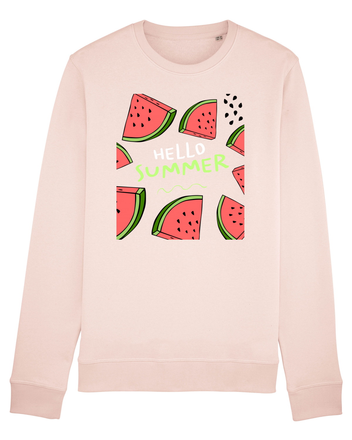 Bluză mânecă lungă Unisex Rise Candy Pink