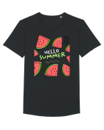 HELLO SUMMER Tricou mânecă scurtă guler larg Bărbat Skater