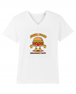 BURGER Tricou mânecă scurtă guler V Bărbat Presenter
