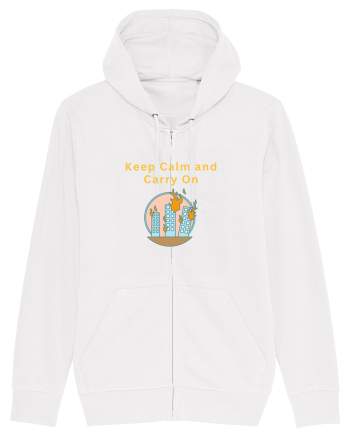 KEEP CALM AND CARRY ON White