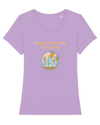 KEEP CALM AND CARRY ON Lavender Dawn