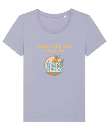 KEEP CALM AND CARRY ON Lavender