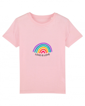 LOVE IS LOVE Cotton Pink