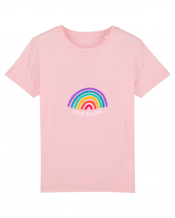 LOVE IS LOVE Cotton Pink