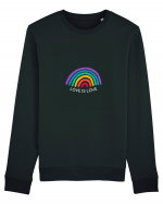 LOVE IS LOVE Bluză mânecă lungă Unisex Rise