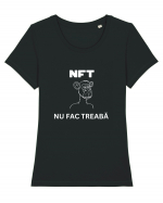 NFT Tricou mânecă scurtă guler larg fitted Damă Expresser