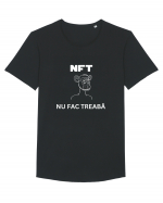 NFT Tricou mânecă scurtă guler larg Bărbat Skater