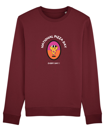 PIZZA DAY Burgundy