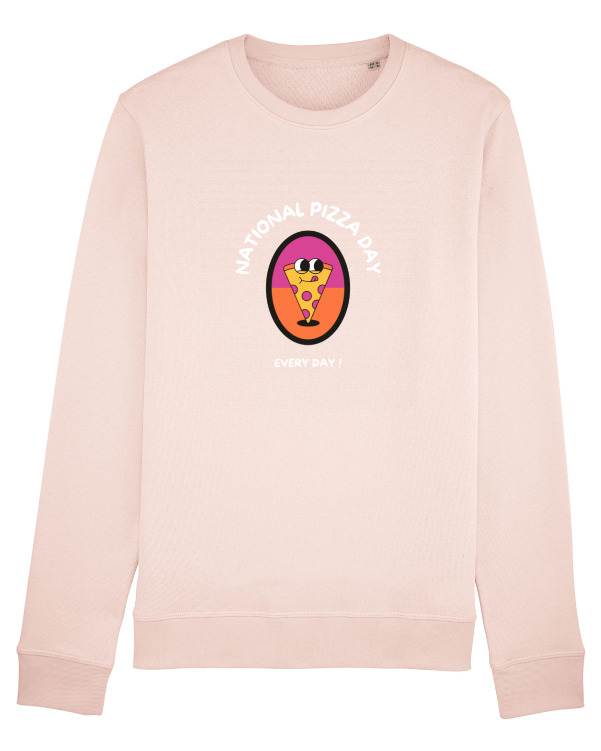 Bluză mânecă lungă Unisex Rise Candy Pink