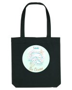 SAVE THE OCEAN Sacoșă textilă