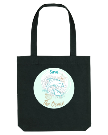 SAVE THE OCEAN Black