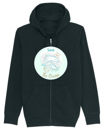 SAVE THE OCEAN Black