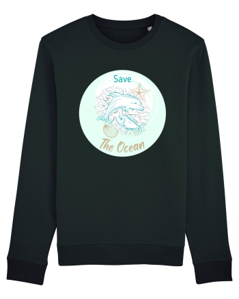 SAVE THE OCEAN Black