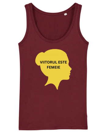VIITORUL ESTE FEMEIE Burgundy
