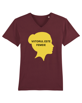VIITORUL ESTE FEMEIE Burgundy