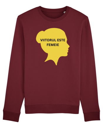 VIITORUL ESTE FEMEIE Burgundy