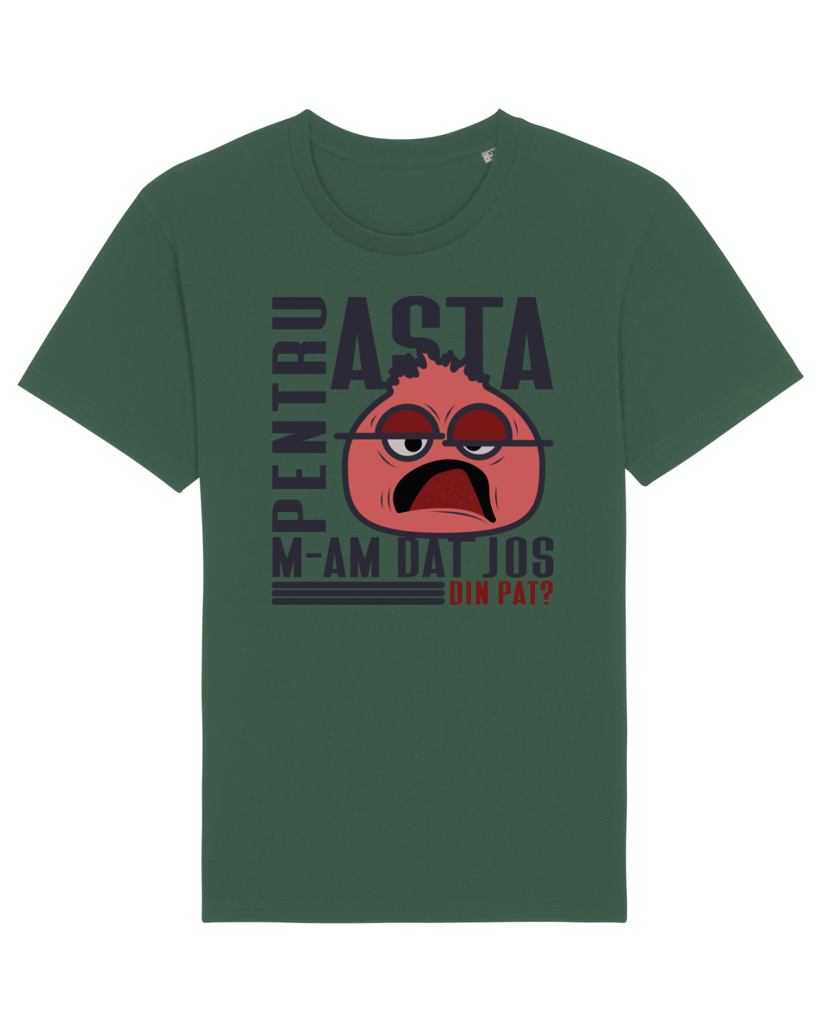Tricou mânecă scurtă Unisex Rocker Bottle Green