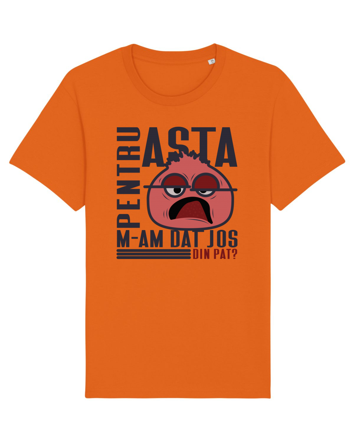 Tricou mânecă scurtă Unisex Rocker Bright Orange