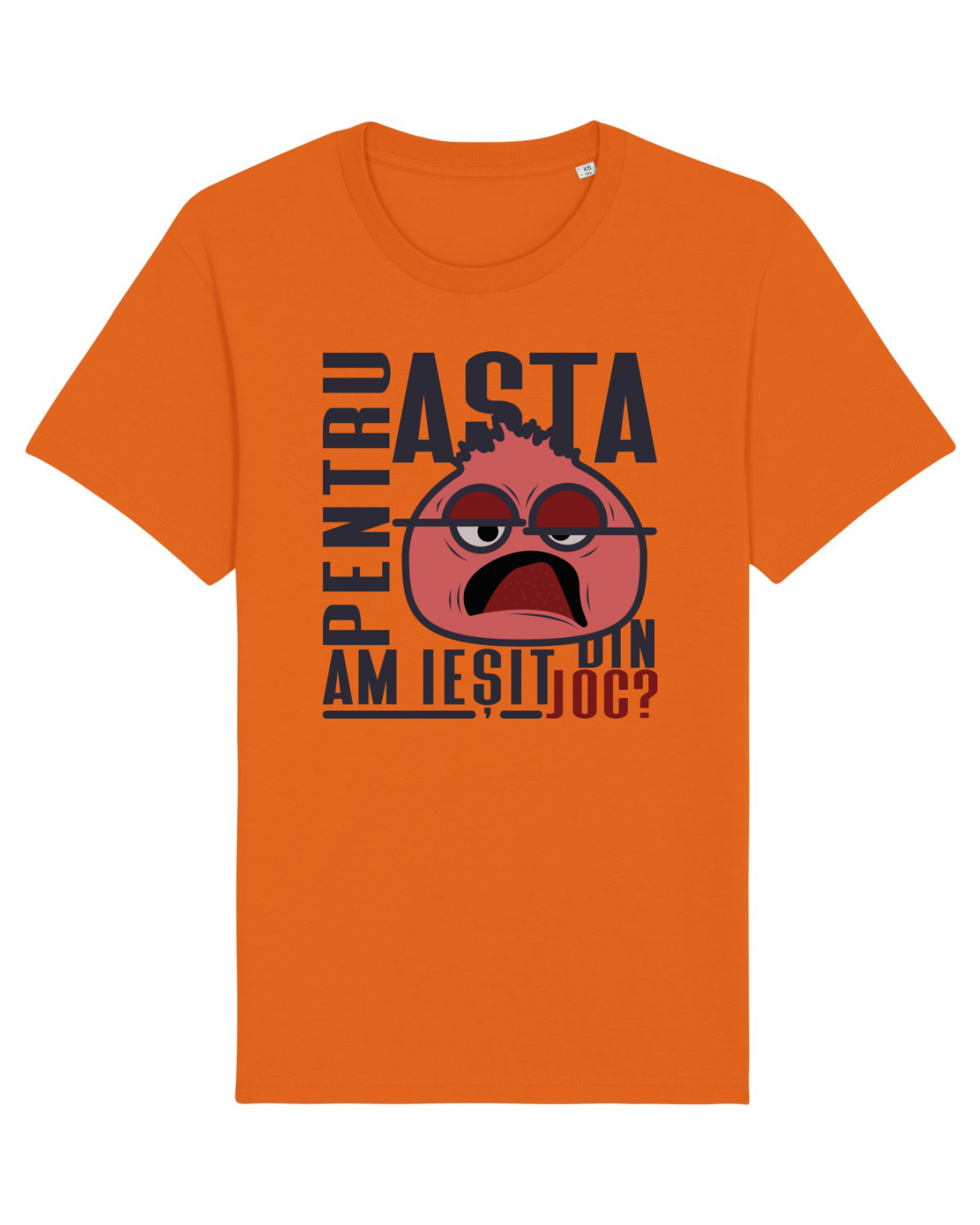 Tricou mânecă scurtă Unisex Rocker Bright Orange