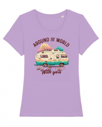 Around the world with you Lavender Dawn