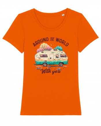 Around the world with you Bright Orange