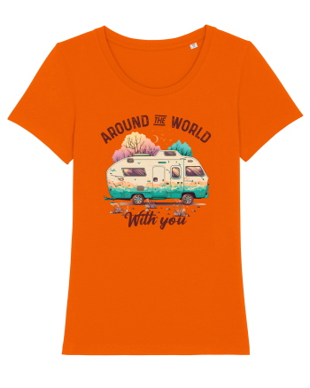 Around the world with you Bright Orange