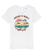 Around the world with you Tricou mânecă scurtă  Copii Mini Creator