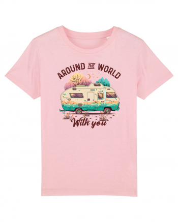 Around the world with you Cotton Pink