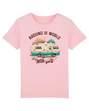 Around the world with you Cotton Pink