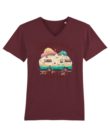 Around the world with you Burgundy