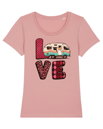 Love camping van Canyon Pink