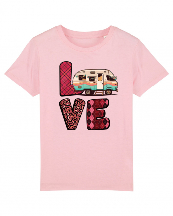 Love camping van Cotton Pink