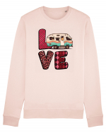 Love camping van Bluză mânecă lungă Unisex Rise