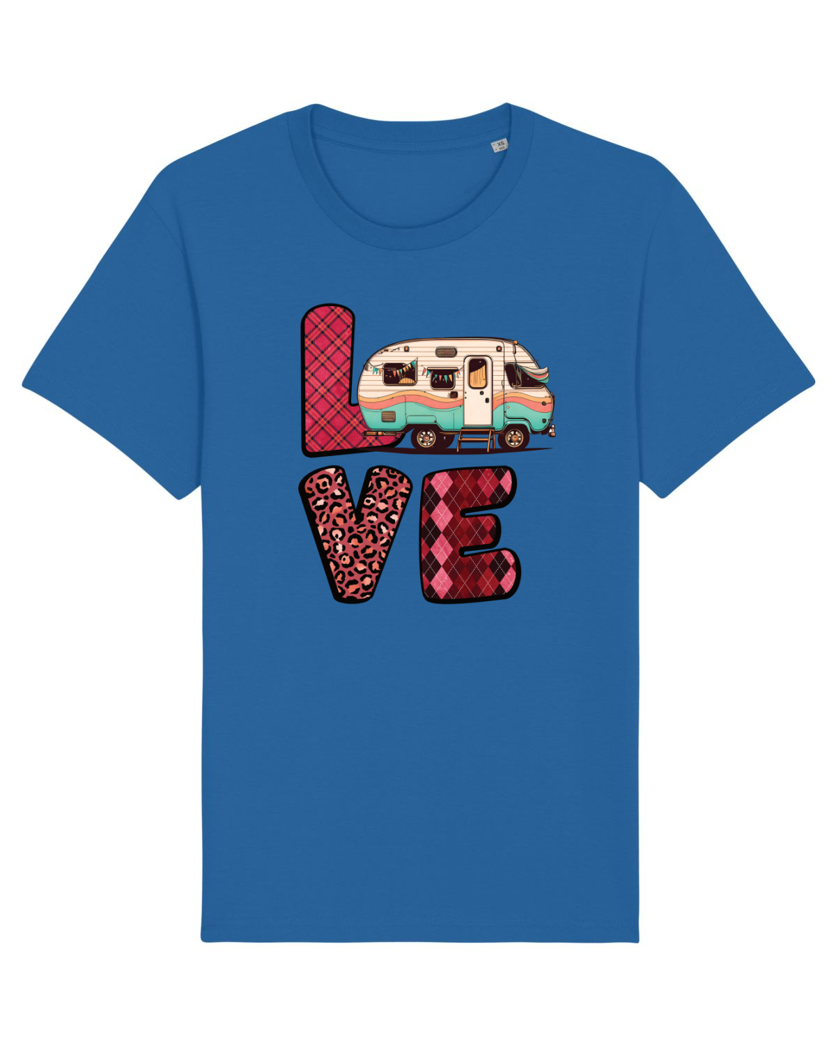 Tricou mânecă scurtă Unisex Rocker Royal Blue