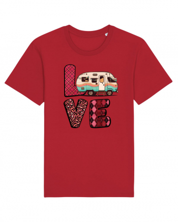 Love camping van Red