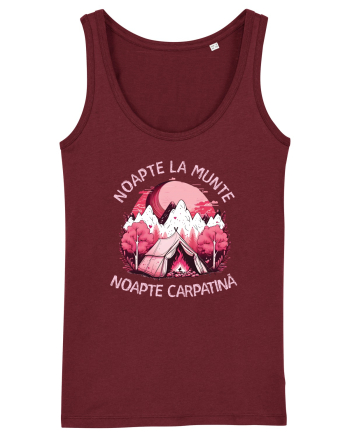 Noapte la munte noapte carpatină Burgundy