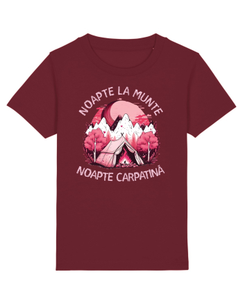 Noapte la munte noapte carpatină Burgundy