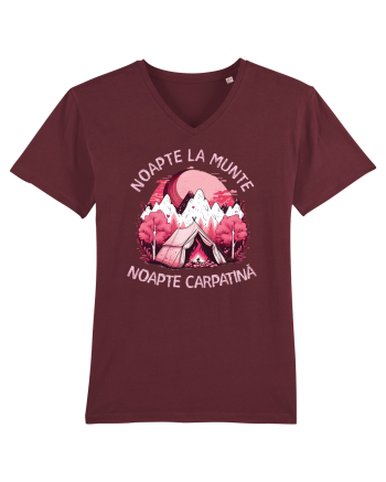 Noapte la munte noapte carpatină Burgundy