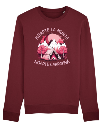 Noapte la munte noapte carpatină Burgundy