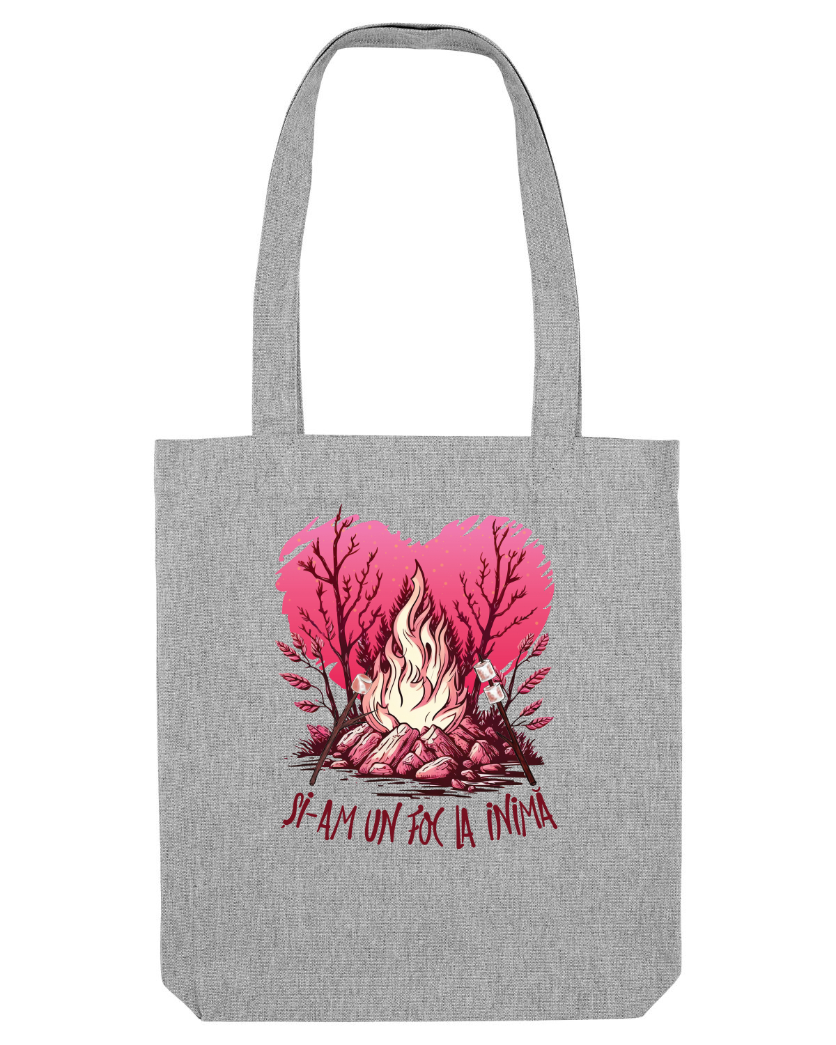 Sacoșă textilă Heather Grey