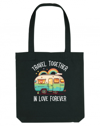 Travel together in love forever Sacoșă textilă