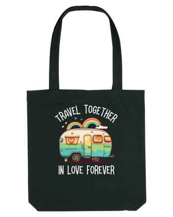 Travel together in love forever Black