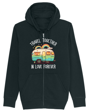 Travel together in love forever Black