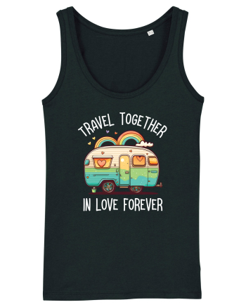 Travel together in love forever Black