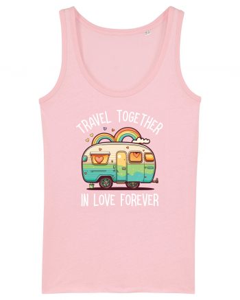 Travel together in love forever Cotton Pink